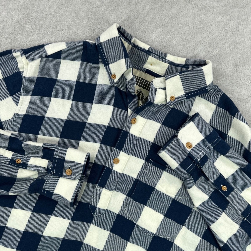 Chubbies Flannel Shirt Mens Large Plaid Long Sleeve Casual Outdoors Casual
